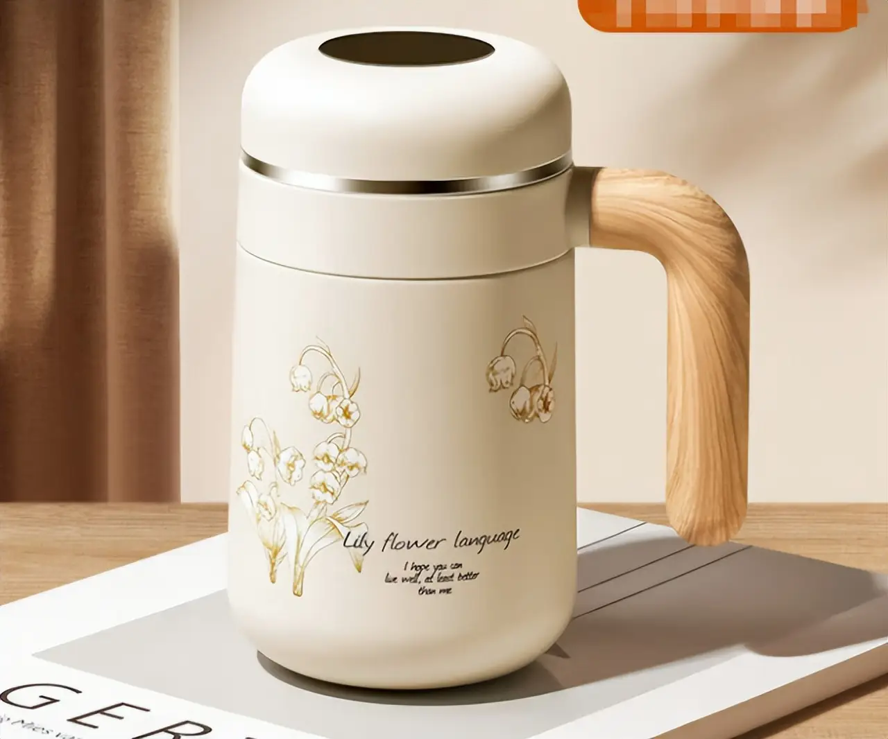 咖啡杯场景图怎么生成？AI 一键出图案例 商品原图 1
