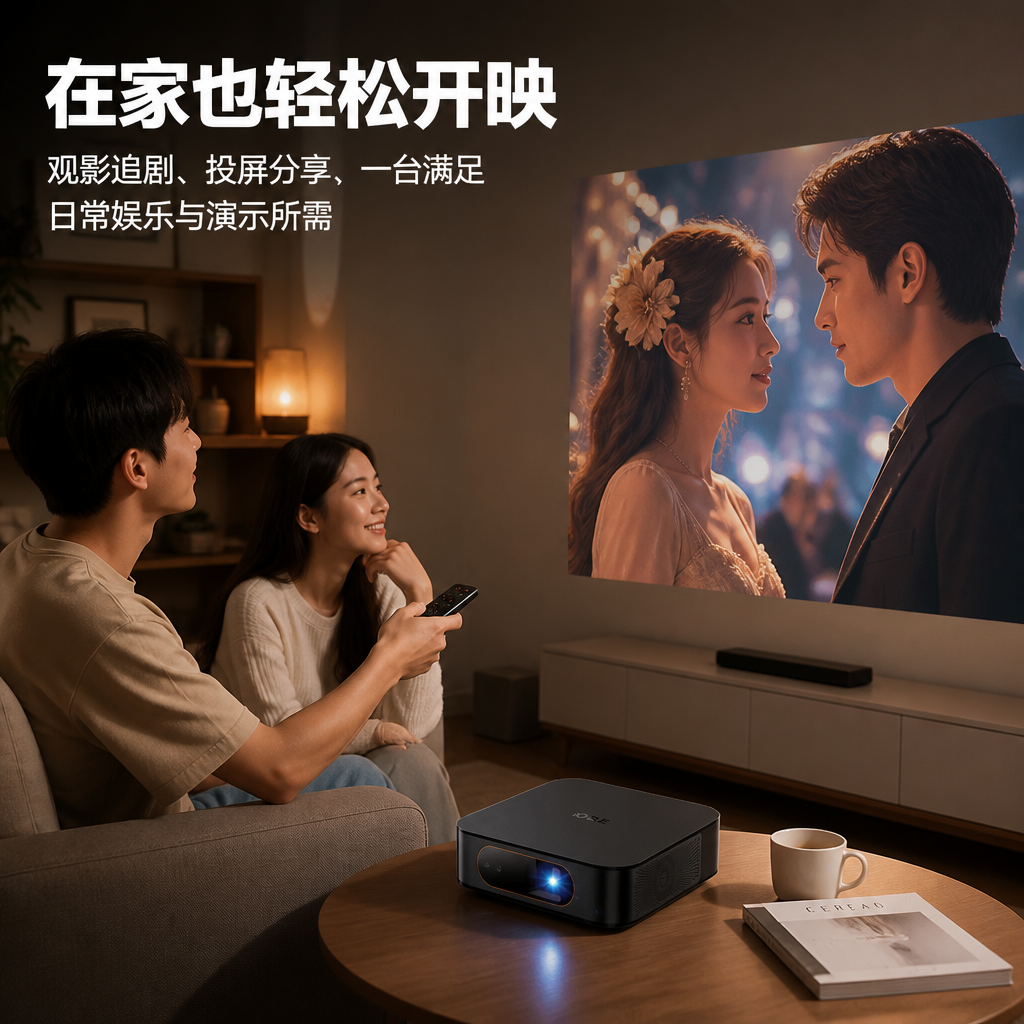 投影仪主图怎么生成?AI 一键出图案例 生成效果图 3
